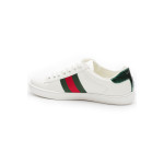 Gucci, Heren Sneakers, Wit Snake