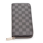 Louis Vuitton, Unisex Portemonnee, Zwart Grijs