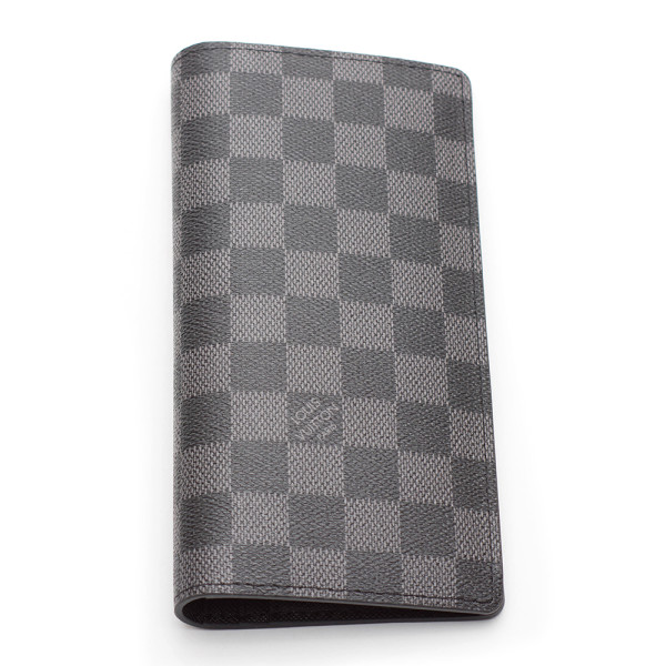 Louis Vuitton, Unisex Portemonnee, Zwart Grijs