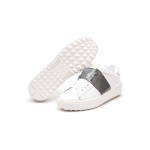 Valentino, Dames Sneakers, Wit Grijs