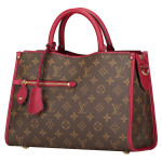 Louis Vuitton, Dames Tas, Bruin Rood