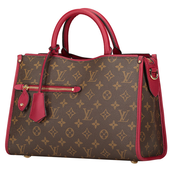 Louis Vuitton, Dames Tas, Bruin Rood