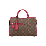 Louis Vuitton, Dames Tas, Bruin Rood