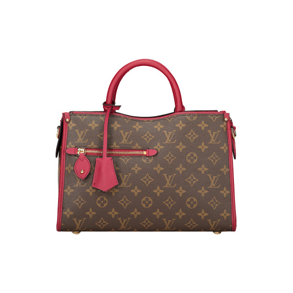 Louis Vuitton, Dames Tas, Bruin Rood