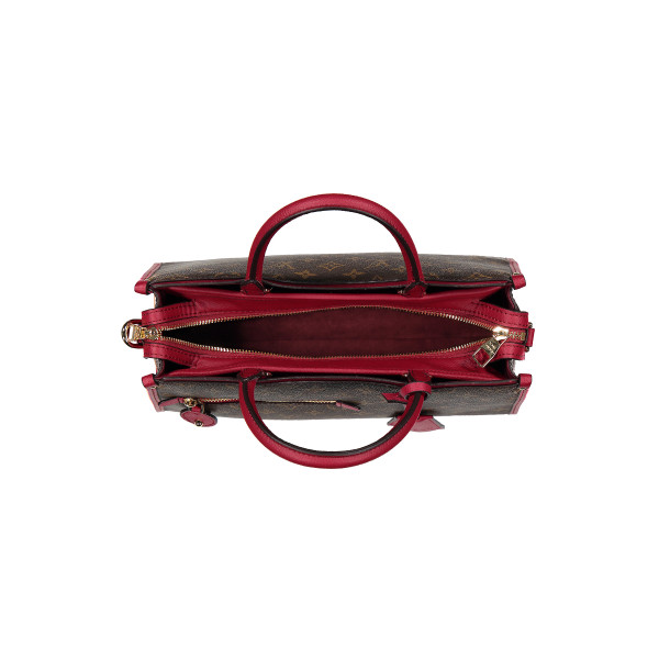 Louis Vuitton, Dames Tas, Bruin Rood