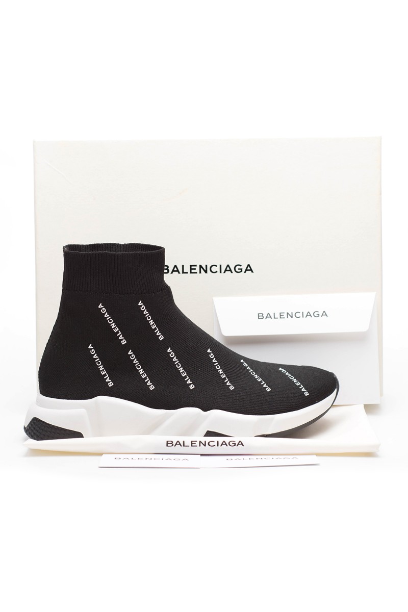 Balenciaga, Speed Trainer, Men's Loafer, Black