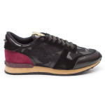 Valentino, Heren Garavani Sneakers, Camoustars, Zwart