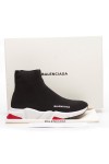 Balenciaga, Dames Sneakers, Speed Trainer, Zwart