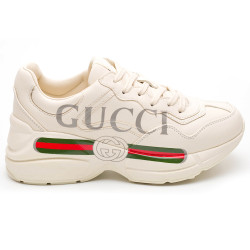 Gucci, Dames Sneakers,  Rhyton Gucci logo
