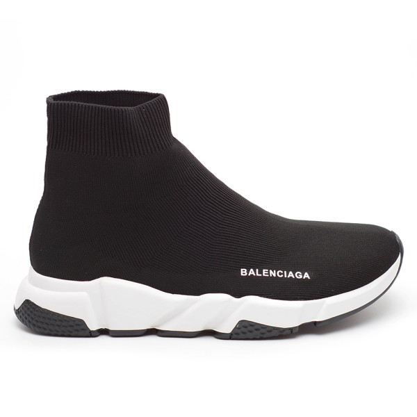Balenciaga, Dames Sneakers, Speed Trainer, Zwart