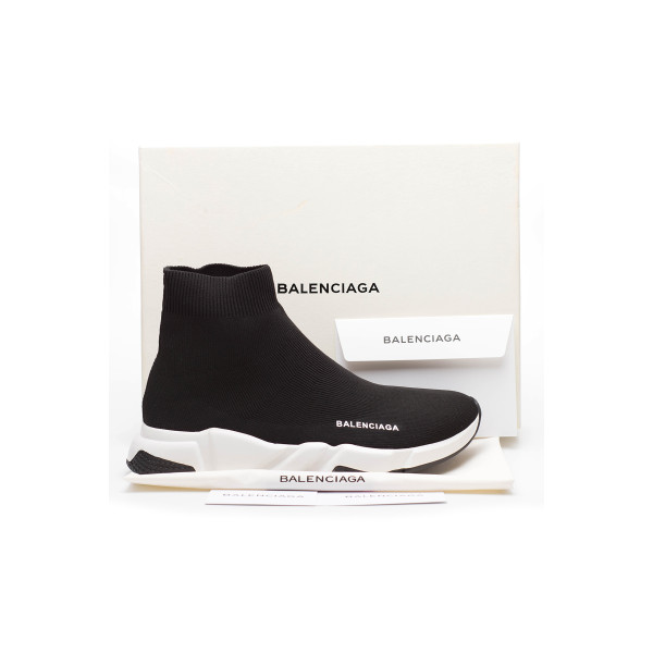 Balenciaga, Dames Sneakers, Speed Trainer, Zwart