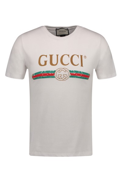Gucci, Dames T-Shirt, Wit