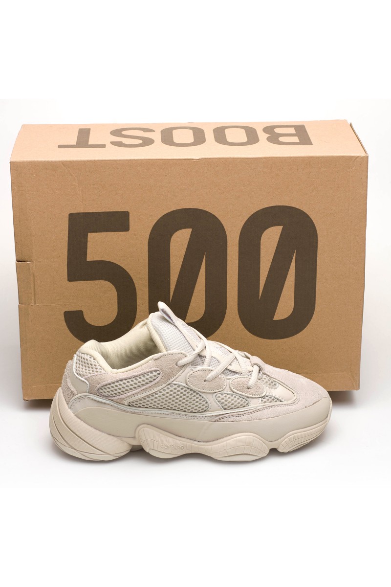 Adidas, Yeezy 500, Heren Sneakers, Beige,