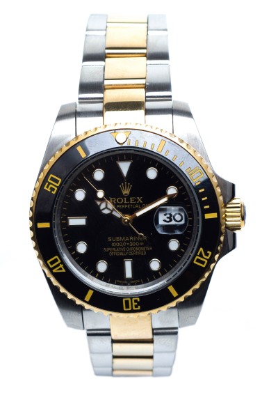 Rolex Submariner Date, Oyster 40 mm,Oystersteel and yellow gold.