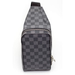Louis Vuitton, Heren Tas, Grijs