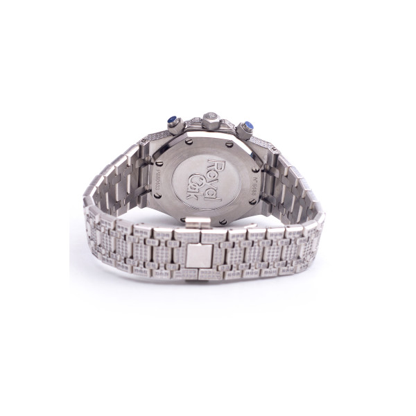 Audemars Piguet, Royal Oak Offshore Chronograph Full Iced Out