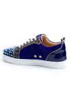 Christian Louboutin, Men Sneakers, Darkblue Gold