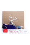 Christian Louboutin, Men Sneakers, Darkblue Gold