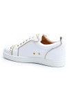 Christian Louboutin, Men Sneakers, White Gold