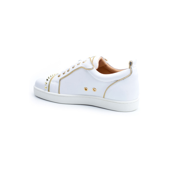 Christian Louboutin, Men Sneakers, White Gold
