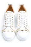 Christian Louboutin, Men Sneakers, White Gold