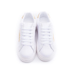 Louis Vuitton, Women Sneakers, Time Out, White Gold
