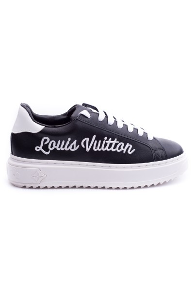 Louis Vuitton, Women Sneakers, Time Out, Black