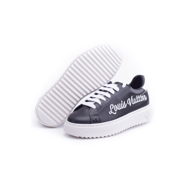 Louis Vuitton, Women Sneakers, Time Out, Black