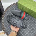 Gucci, Slide,  Men's Slipper, Black