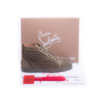 Christian Louboutin, Men High Top, Camel Spike