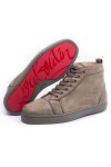 Christian Louboutin, Men High Top, Camel Suede