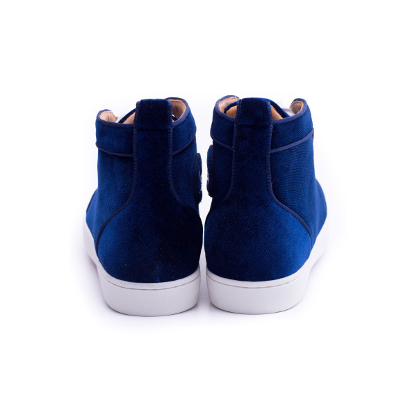 Christian Louboutin, Men High Top, Calf Suede