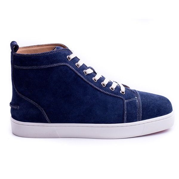 Christian Louboutin, Men High Top, Calf Suede