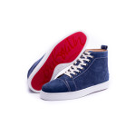 Christian Louboutin, Men High Top, Calf Suede