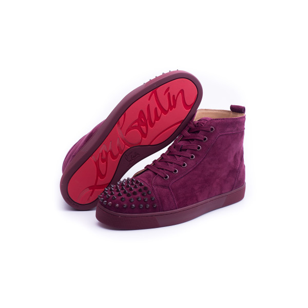 Christian Louboutin, Men High Top, Suede Studs