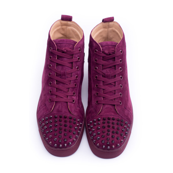 Christian Louboutin, Men High Top, Suede Studs