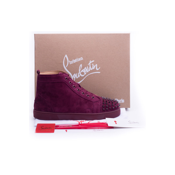 Christian Louboutin, Men High Top, Suede Studs