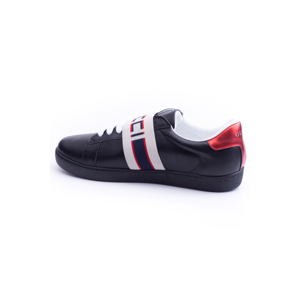 Gucci, Men Sneaker, Stripe Leather