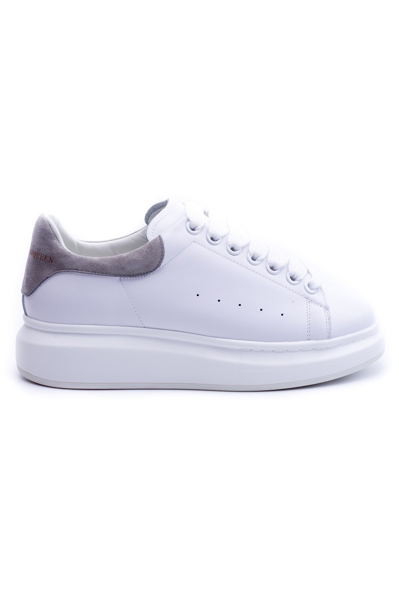 Alexander Mqueen, Men Oversized Sneakers, White Grey