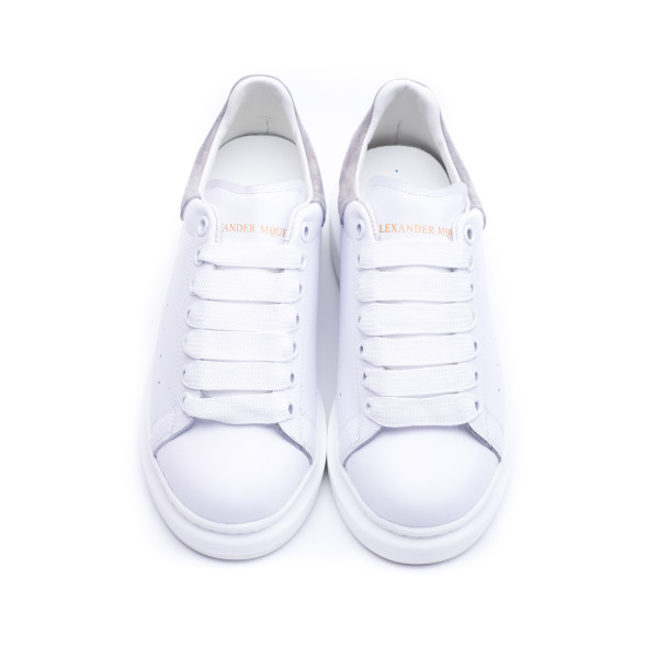 Alexander Mqueen, Women Oversized Sneakers, White Grey