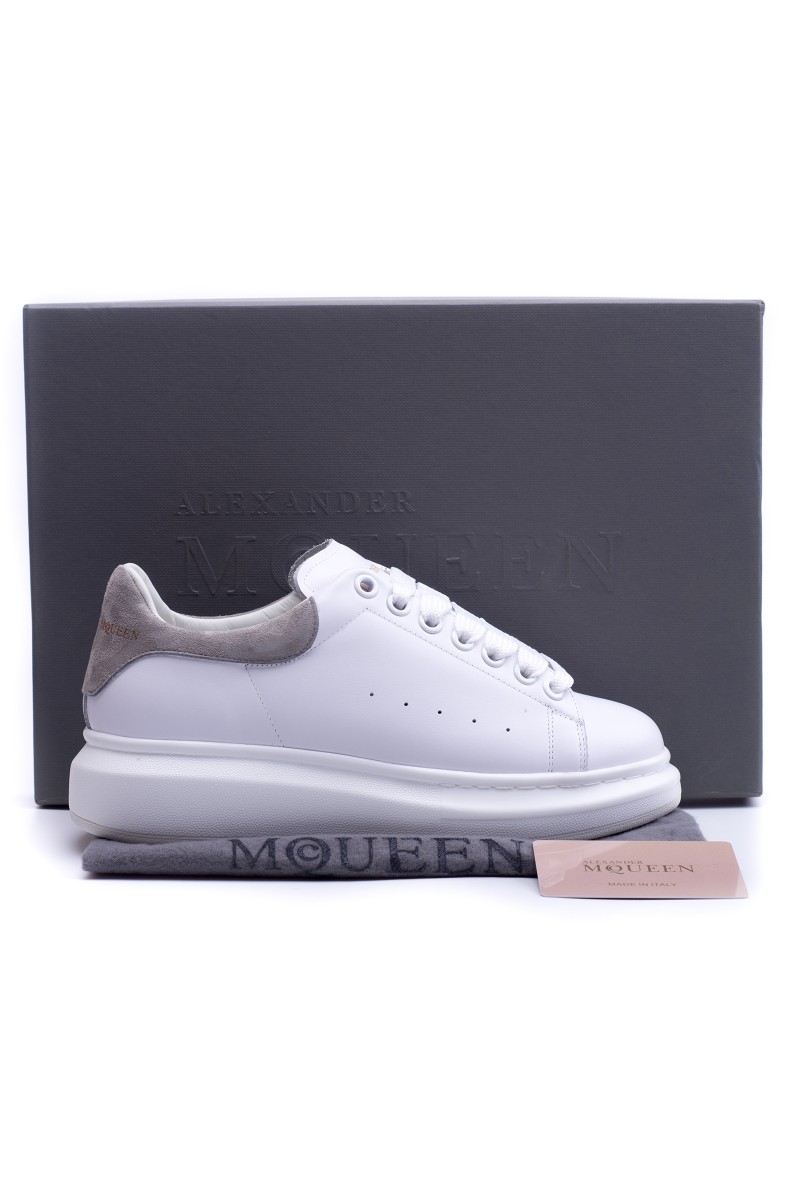 Alexander Mqueen, Women Oversized Sneakers, White Grey