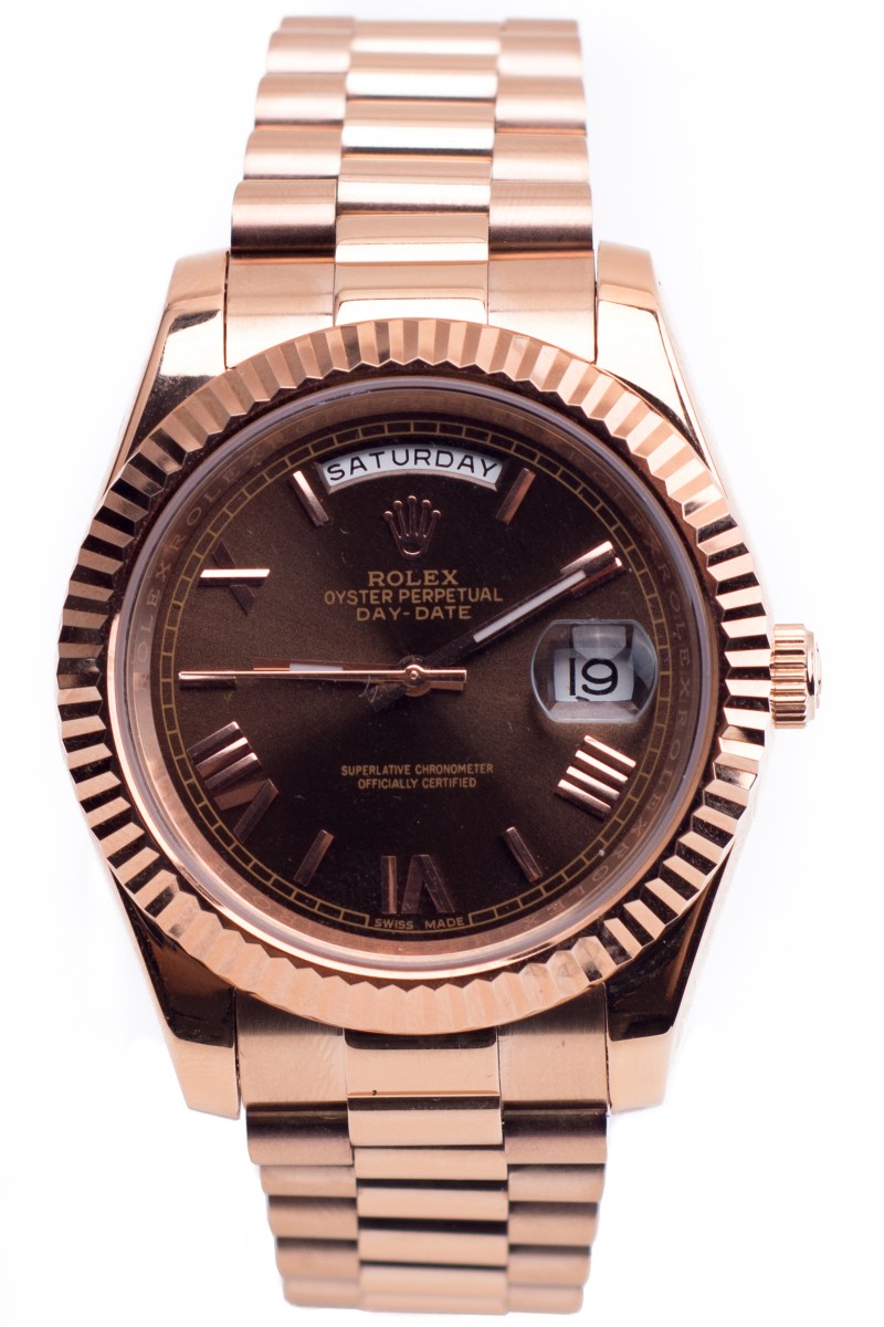 Rolex, Day-Date , Oyster  mm Gold