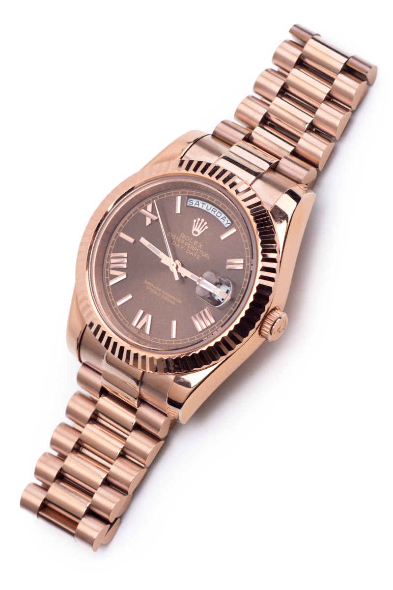 Rolex, Day-Date , Oyster  mm Gold