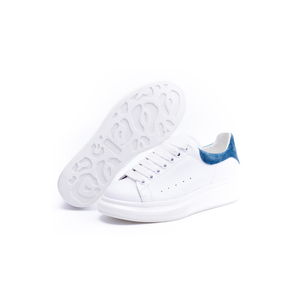 Alexander Mcqueen, Oversized Men Sneaker, White/Blue
