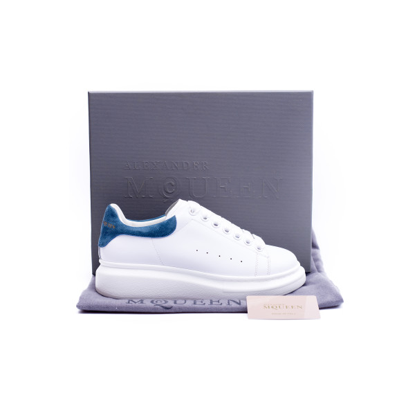 Alexander Mcqueen, Oversized Men Sneaker, White/Blue