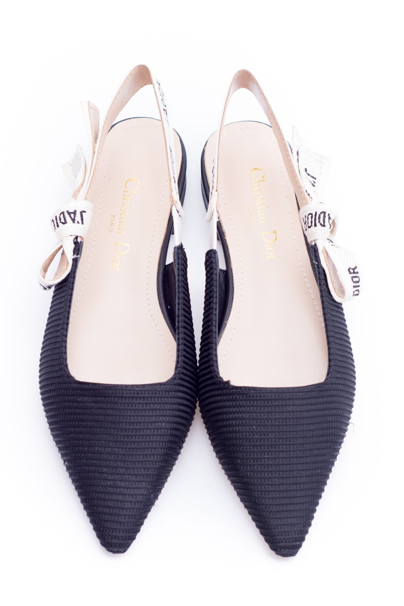 Christian Dior, Women Flats, Black