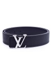 Louis Vuitton, Men's Belt, Black/Silver
