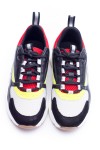 Christian Dior, B22, Men's Sneakers, Black/White/Red