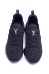 Louis Vuitton, Men Sneakers, V.N.R, Black