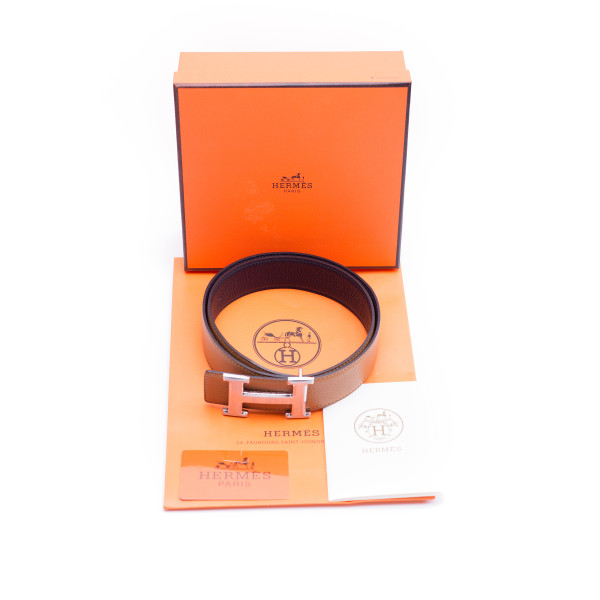 Hermes, Men's Belt, Camel